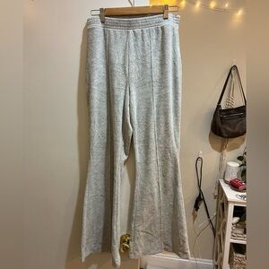 Aerie ribbed flair pants